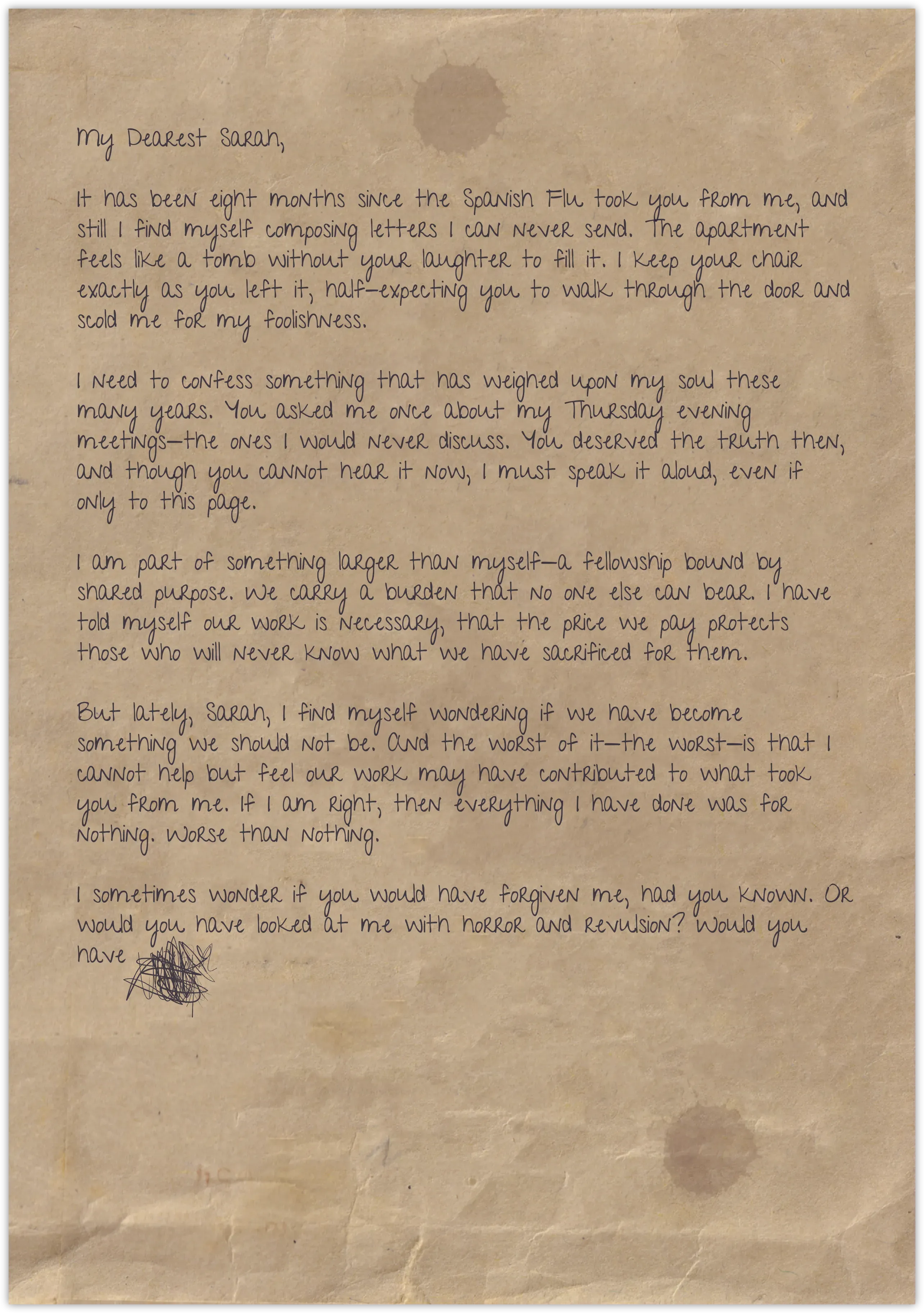Orsons Letter
